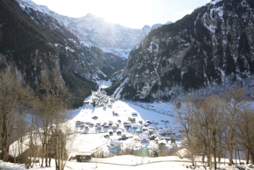Bild Dorf Winter